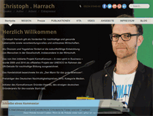 Tablet Screenshot of harrach.com